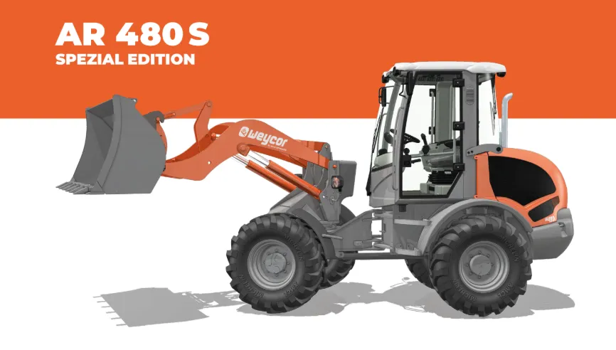 Incarcatoare Frontale  AR 480S EDITIE SPECIALA